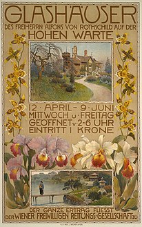 Rothschildgärten Plakat 1910