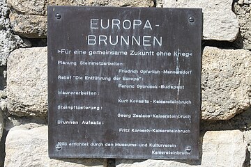 Europabrunnen