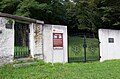 Eingangsbereich des jüdischen Friedhofes