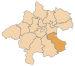 Lage des Bezirkes Steyr-Land in Oberösterreich