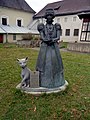 Statue der Anna Neumann von Wasserleonburg in Murau