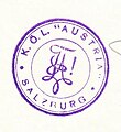 Original Zirkel der K.Ö.L. Austria-Salzburg von 1935